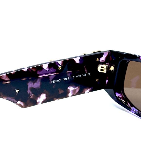 New, PALM ANGELS Sunglasses Angel PERI007 3464 Authentic - Picture 10 of 13
